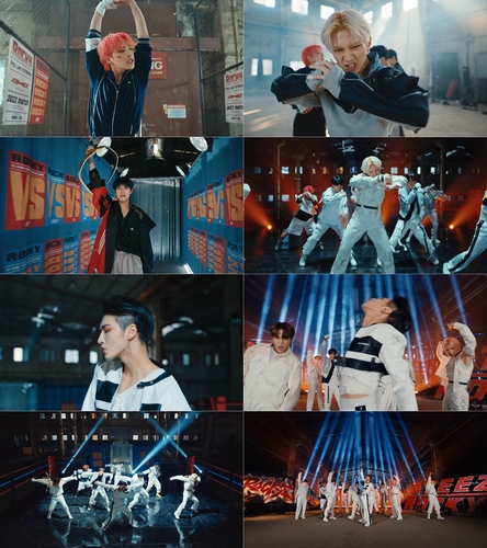 ATEEZ新歌《ROCKY》MV剧照 KQ娱乐供图（图片严禁转载复制）