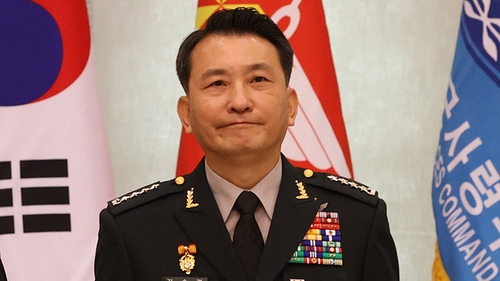 资料图片：韩美联合司令部副司令金承谦 韩联社