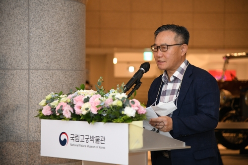 资料图片：韩国国外所在文化遗产财团秘书长金桂植 韩联社