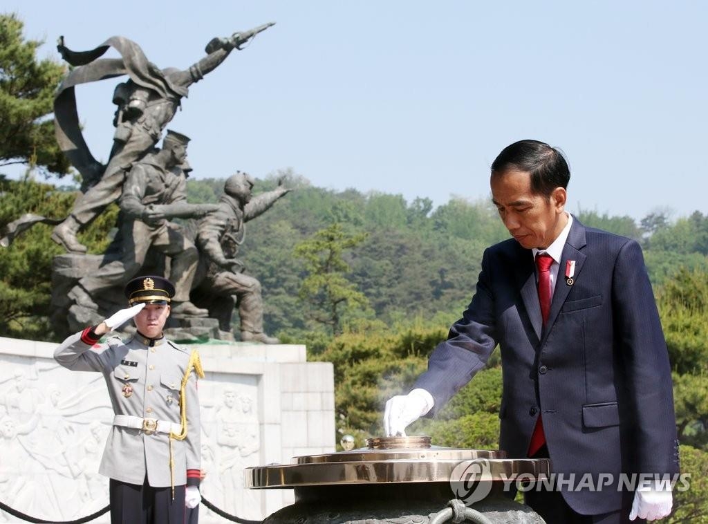印尼总统佐科下周对韩国进行正式访问