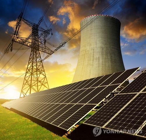 资料图片：太阳能发电 韩联社/盖蒂图片社供图（图片严禁转载复制）