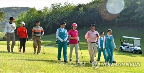 朝鲜时隔六年重启高尔夫大赛