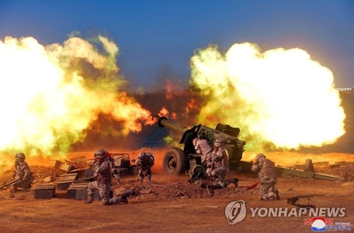 朝军称发射百余发炮弹反制韩军炮击挑衅