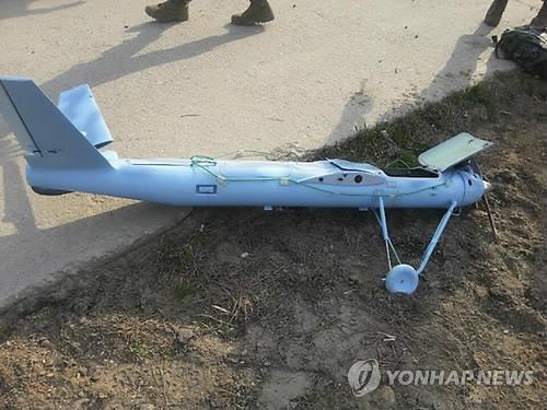 资料图片：朝鲜无人机 韩联社