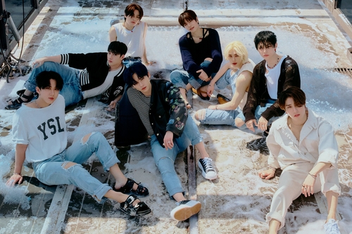 Stray Kids 韩联社/JYP娱乐供图（图片严禁转载复制） 