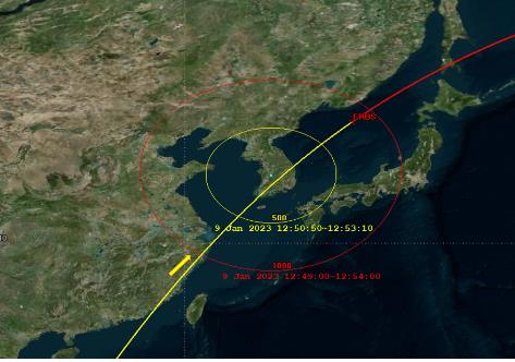 韩政府：美卫星残骸今或坠落韩半岛