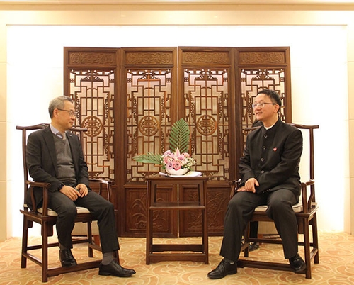 中国外交部高官会见浦项中国法人代表