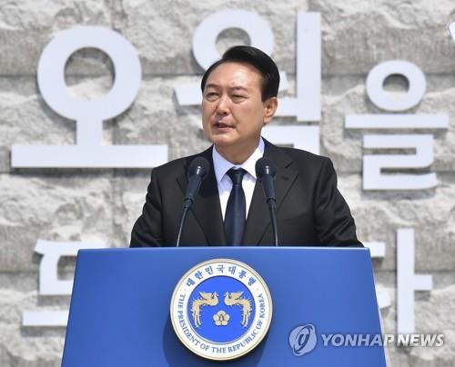 韩总统室：尹锡悦将坚定继承五一八民运精神