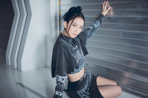 资料图片：女团BLACKPINK成员JISOO 韩联社/YG娱乐供图（图片严禁转载复制）