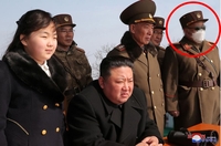 朝鲜导弹演习现场照一军人被模糊处理引关注