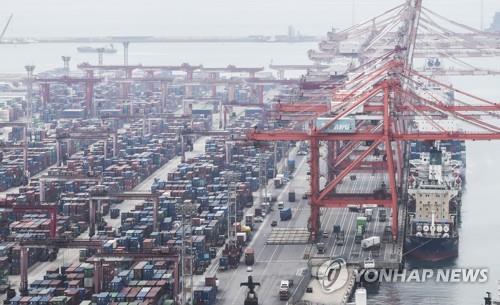 详讯：韩国4月出口同比降14.2% 连续14个月现贸易逆差