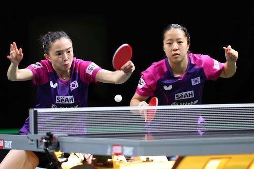 韩国队摘得2023年世乒赛女双银牌