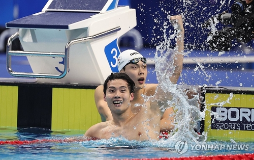 亚运男子200米自由泳韩国摘金