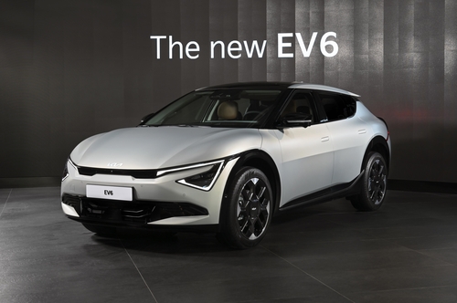 起亚纯电动车型EV6的中期改款“The new EV6” 起亚供图（图片严禁转载复制）