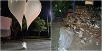 韩国境内已发现150多个朝鲜垃圾气球
