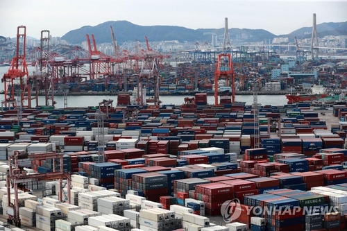报告：韩去年对华出口减幅创近40年之最