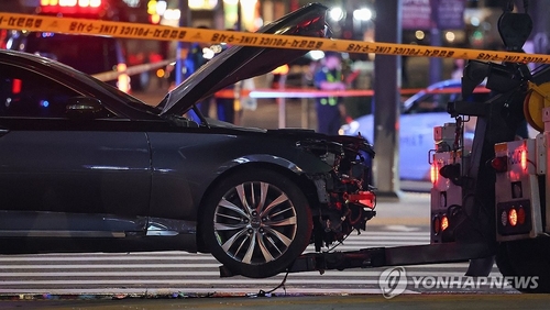 韩法院不批准警方拘留首尔汽车撞人案嫌疑人