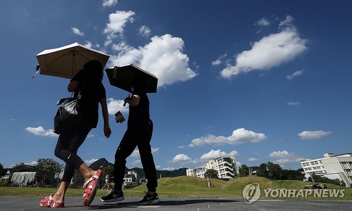 首尔今最高气温或达35度刷新9月最高纪录