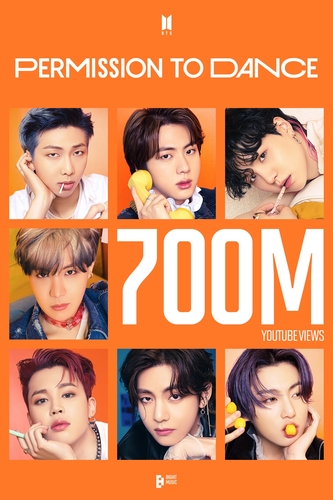 防弹少年团《PTD》MV播放量破7亿