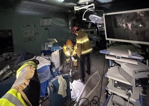 Fire breaks out inside operating room at major hospital in Gwangju