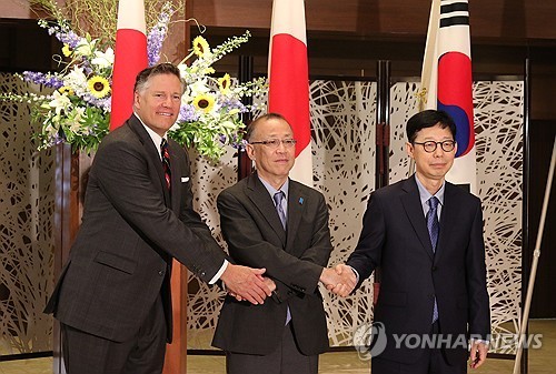S. Korea, U.S., Japan reaffirm commitment to 3-way partnership in high-level diplomatic talks