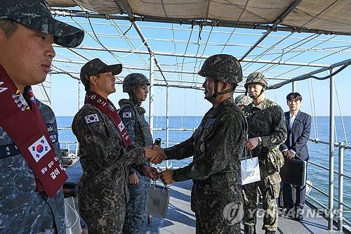 JCS chairman inspects readiness posture during visit to front-line base
