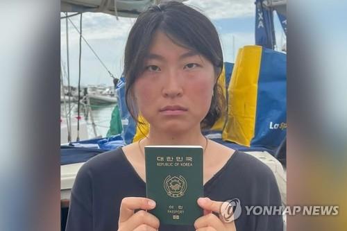 Korean activist freed from Israeli prison asks for attention on Gaza Strip