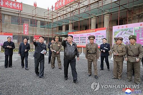 N. Korea's Kim reprimands officials for delay in education material factory construction