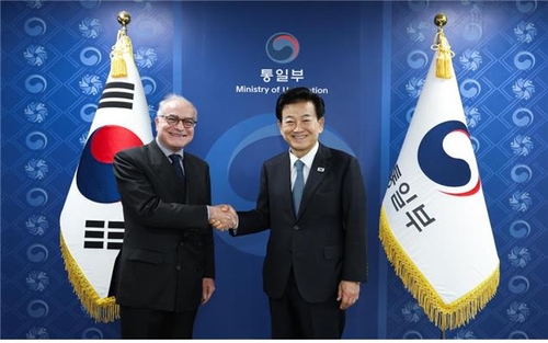 Unification minister calls for EU support in building peace on Korean Peninsula