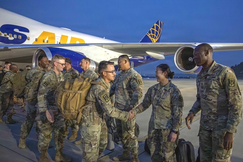 U.S. Patriot missile batteries return to S. Korea after Middle East deployment