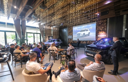 KG Mobility holds launch events for Torres HEV, Musso EV in Israel, Turkey