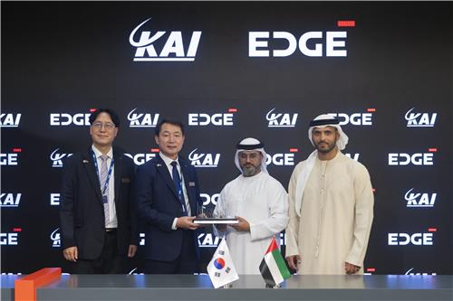 Korea Aerospace, UAE firm sign MOU for aerospace partnership