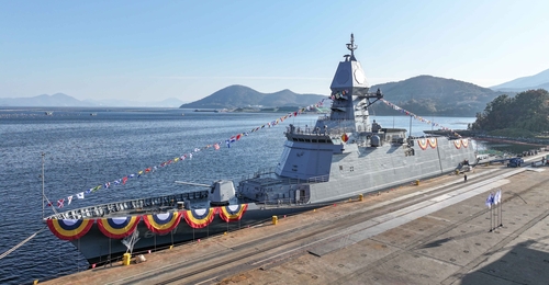 Navy set to launch 3,600-ton frigate for service next year