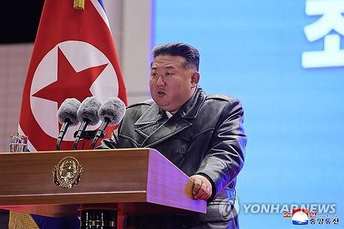 N. Korea's Kim vows to bestow new strategic assets, duty on air force founding anniv.