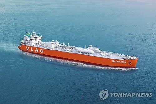 HD Hyundai Heavy wins 354.2 bln-won ammonia ship order from Africa