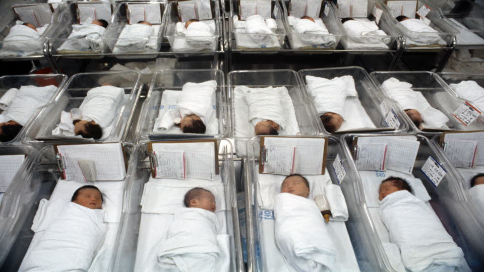 韩国7月新生儿人数连续七个月减少