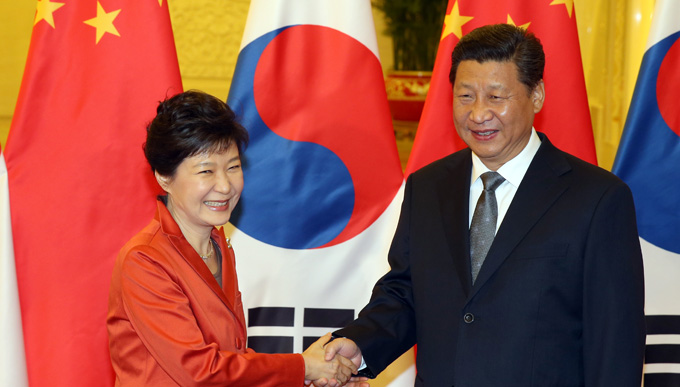韩中首脑宣布韩中FTA谈判达成一致 大米被除外