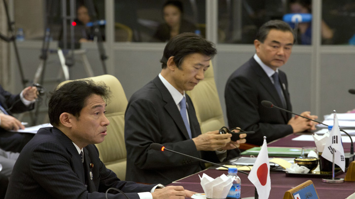 韩外交部：韩中日外长会谈或于3月在首尔举行