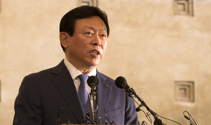 韩乐天会长辛东彬就争权事态道歉 称将力推改革