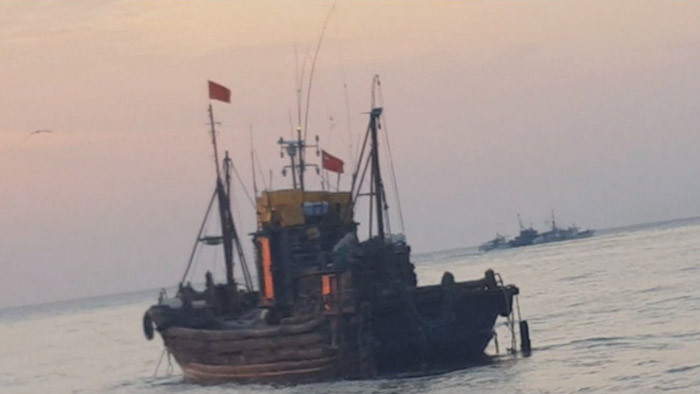 扣留中国渔船的韩国渔民不受行政处罚