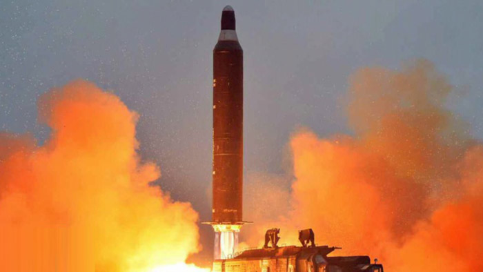 韩军正分析朝鲜从内陆射弹原因