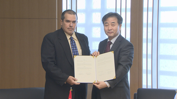 韩联社与古巴拉美社签署新闻互换协议