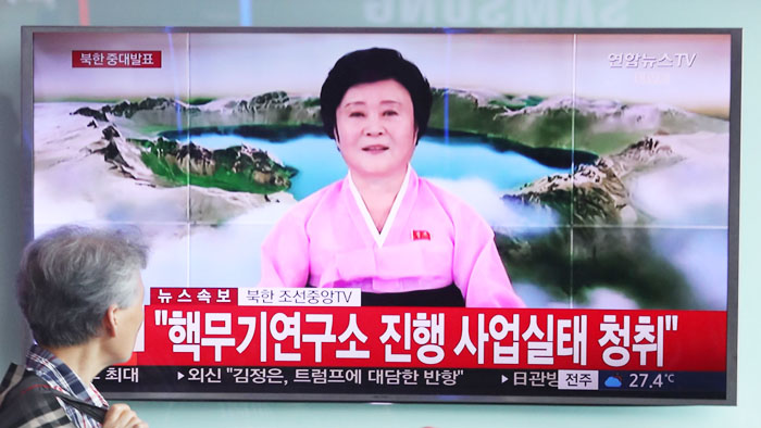 详讯：朝鲜宣布成功试爆洲际导弹氢弹头
