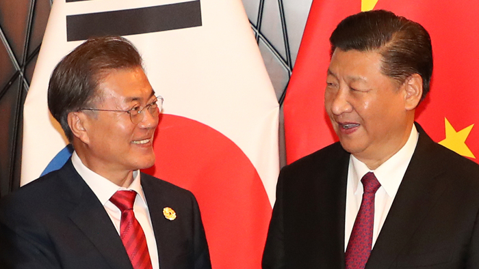 文在寅今将同习近平举行首脑会谈