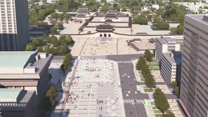 首尔光化门广场将扩建 2021年竣工