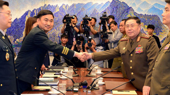 朝媒报道第九次韩朝将军级会谈消息