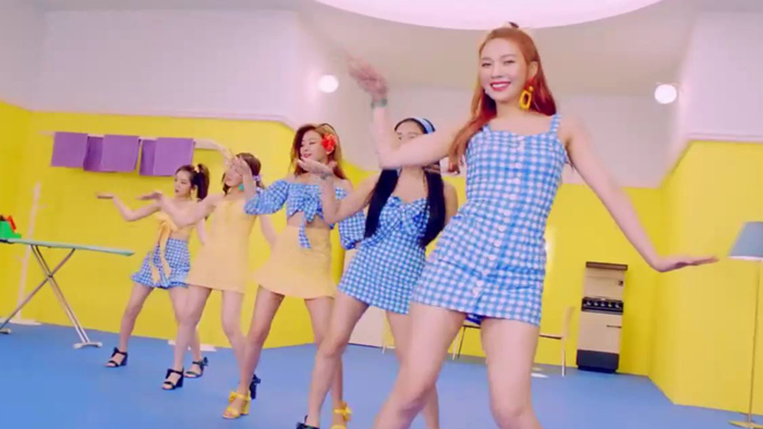 Red Velvet新歌《Power up》登顶四大音源榜