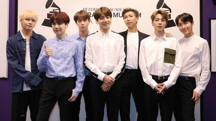 BTS获全美音乐奖提名 为韩国组合首例
