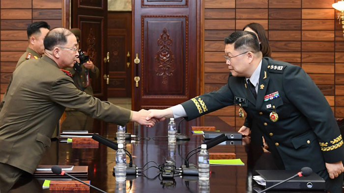 韩朝军事会谈讨论在西部海域打造和平区