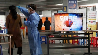 韩国新增5352例新冠确诊病例 累计467907例